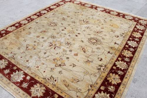 A SPECTACULAR LARGE (2.9m x 2.5m) TRADITIONAL AFGHAN CHOBI PERSIAN CARPET IN WONDERFUL CONDITION