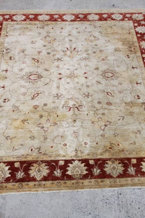A SPECTACULAR LARGE (2.9m x 2.5m) TRADITIONAL AFGHAN CHOBI PERSIAN CARPET IN WONDERFUL CONDITION