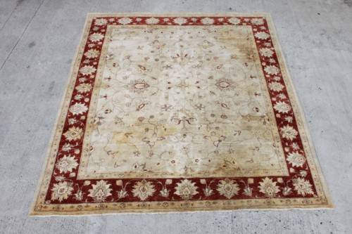 A SPECTACULAR LARGE (2.9m x 2.5m) TRADITIONAL AFGHAN CHOBI PERSIAN CARPET IN WONDERFUL CONDITION