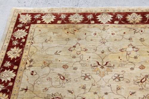 A SPECTACULAR LARGE (2.9m x 2.5m) TRADITIONAL AFGHAN CHOBI PERSIAN CARPET IN WONDERFUL CONDITION