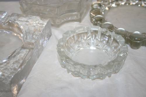 A STUNNING COLLECTION OF 6x ASSORTED ASHTRAYS, GREAT FOR A SMOKING LOUNGE OR PUB