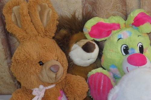 SIX GORGEOUS ASSORTED COLLECTIBLE FLUFFY TOYS IN GREAT CONDITION - GREAT STOCKING FILLERS bid/toy