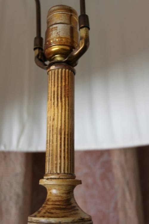 **RS17** An incredible super-rare West German made (large) hand cut lead crystal table lamp