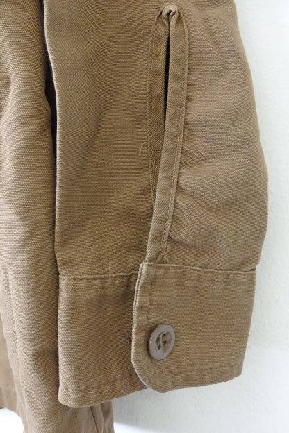An amazing long sleeve "army brown" military shirt in wonderful condition!   RS17Sale