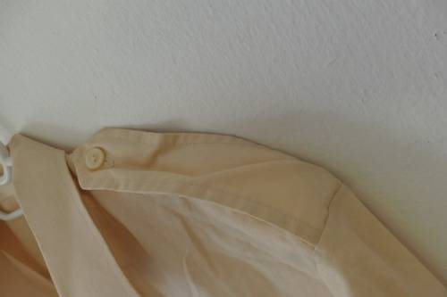 A SUPERB LONG SLEEVE BEIGE MILITARY SHIRT IN REMARKABLE CONDITION!!