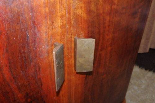 A stunning vintage/ antique? radiogram cabinet with beautiful period style detailing