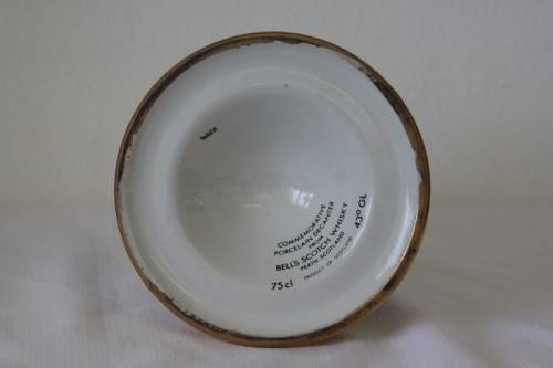 A rare full Bells Blended Scotch Whisky Prince Andrew & Fergy's marriage commemorative decanter