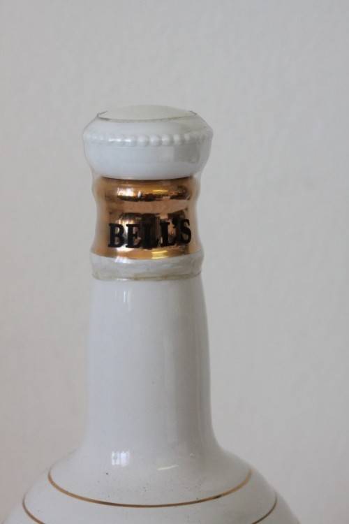 A rare full Bells Blended Scotch Whisky Prince Andrew & Fergy's marriage commemorative decanter