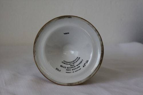 A rare full 1982 Bells Blended Scotch Whisky Birth of Prince William of Wales commemorative decanter
