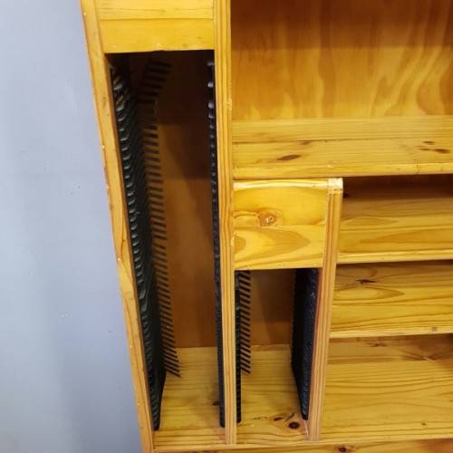 An awesome tall compact book case/ CD & DVD/ display stand with CD slots in great condition