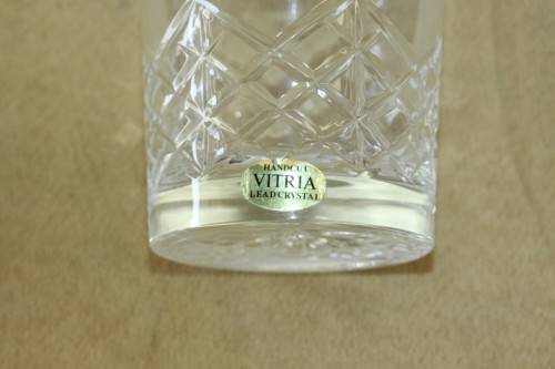A fantastic collection of seven assorted whisky / brandy glasses incl. Klipdrift Premium;- bid/glass