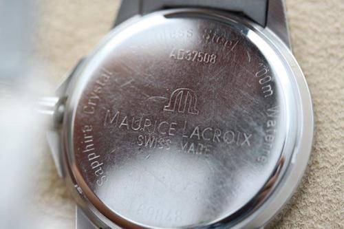 A superb Swiss made Maurice Lacroix stainless steel gents watch in its original box w/ paperwork