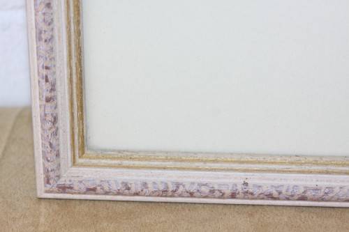 A beautifully painted framed original signed watercolour painting of a vase of Cosmos RS17
