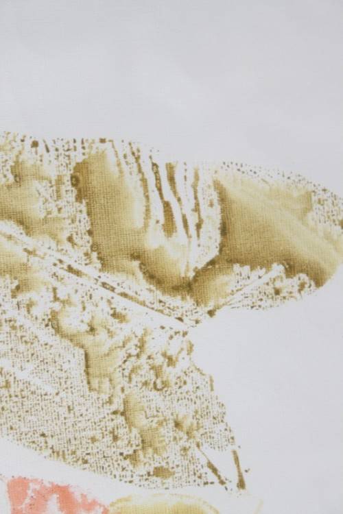 Wonderful original watercolour painting of leaves in a metal frame behind glass - RS17Sale