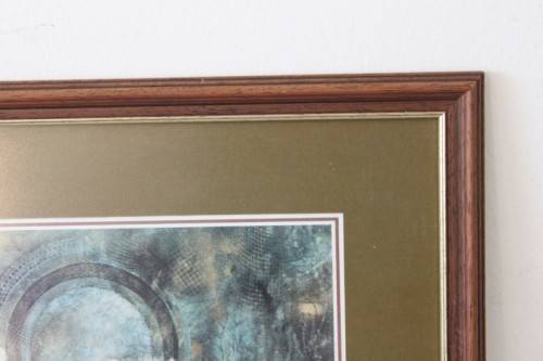 Incredible print of a group of cheetahs in the wild - stunningly framed behind glass - RS17Sale