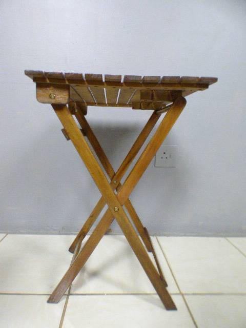 A top quality two seater wooden, all weather fold away outdoor patio/picnic set. Superb quality!!!