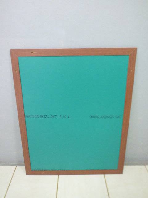 Lovely large framed wall mirror. Perfect in informal living areas, pub, lapa, patio.