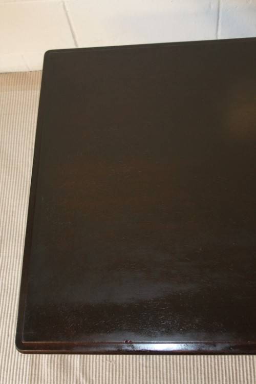 **RS17_Clearance** A lovely and well made vintage centre coffee table with a turned cross support