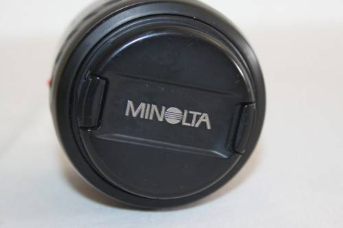 A Minolta Dynax 3xi 35mm film camera with a AF 35-80mm lens in a bag - RS17Sale