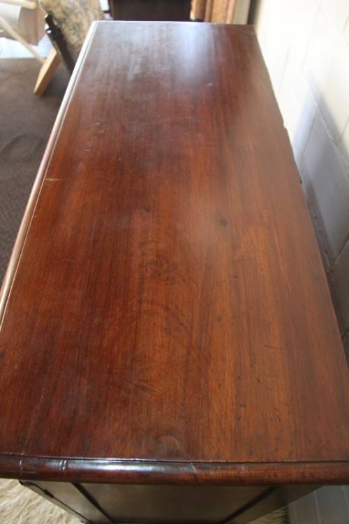 A stunning Teak cabinet with two drawers & two cupboards w/ large shelves - lovely in a home/ office