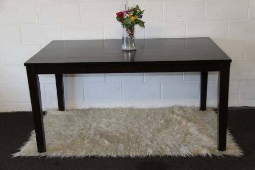 Awesome solid teak 6 to 8 seater dining table; perfect in a larger dining room or kitchen; RS17Sale