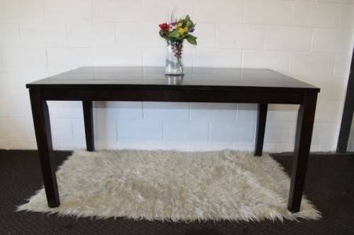Awesome solid teak 6 to 8 seater dining table; perfect in a larger dining room or kitchen; RS17Sale