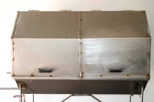 ***Catering business opportunity*** An awesome XL working stainless steel mobile gas spit braai
