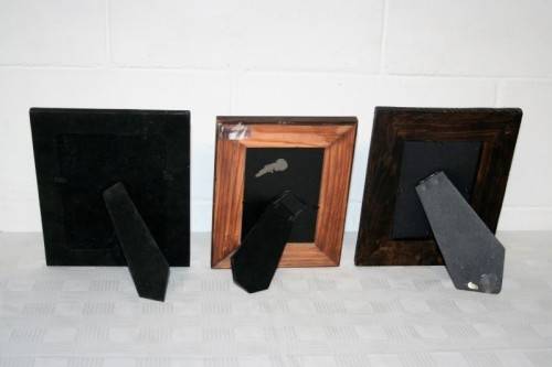 Beautiful set of 3x assorted free-standing photo/ picture frames in wonderful condition - RS17Sale