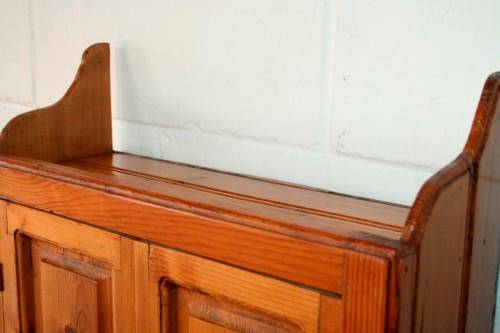 Gorgeous vintage solid Oregon double-door bathroom/ medicine/ vanity wall cabinet - RS17Sale