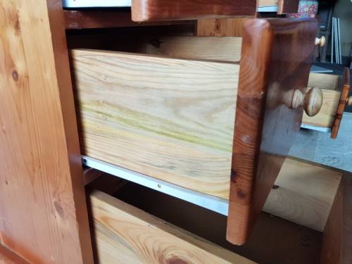 An amazing solid Oregon sturdy office/ study desk with ample drawers in good condition