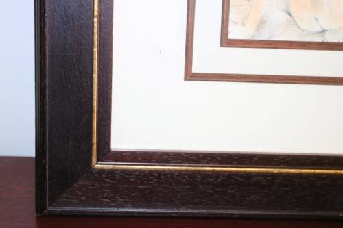 A beautiful signed and framed original Fiona Rowett "Nude" pastel artwork - remarkable art - RS17AB