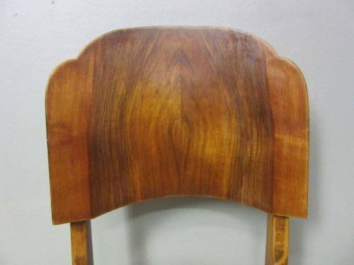 Three fabulous vintage mid-century curved-back dining/ occasional chairs - bid/chair - RS17Sale
