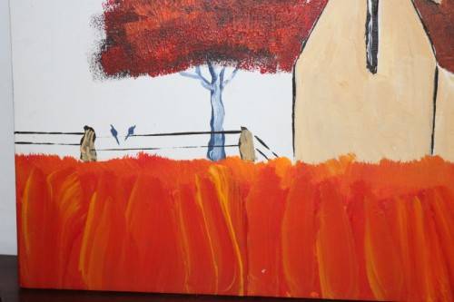 A stunning original signed "Adolf Rozenkrantz" landscape painting - incredible art - RS17AB