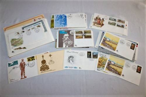 A large *JOBLOT* of South African (signed & unsigned) FDCs and postcards - 110 items! - RS17Sale