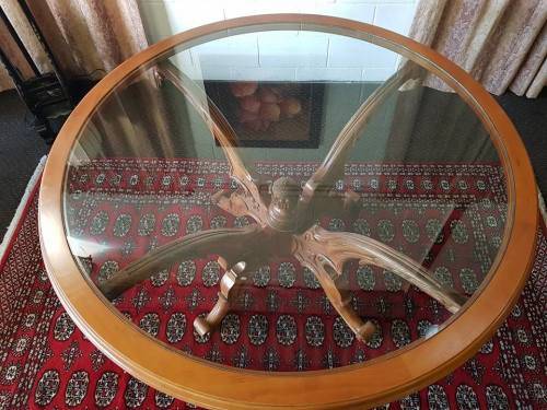 PRICE REDUCED! Antique Victorian Walnut dining room suite w exquisitely carved detailing - STUNNING