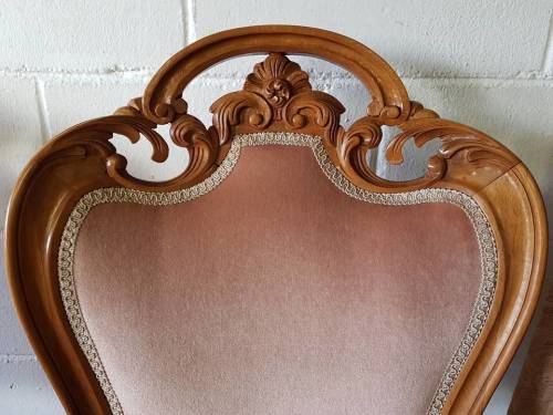 PRICE REDUCED! Antique Victorian Walnut dining room suite w exquisitely carved detailing - STUNNING