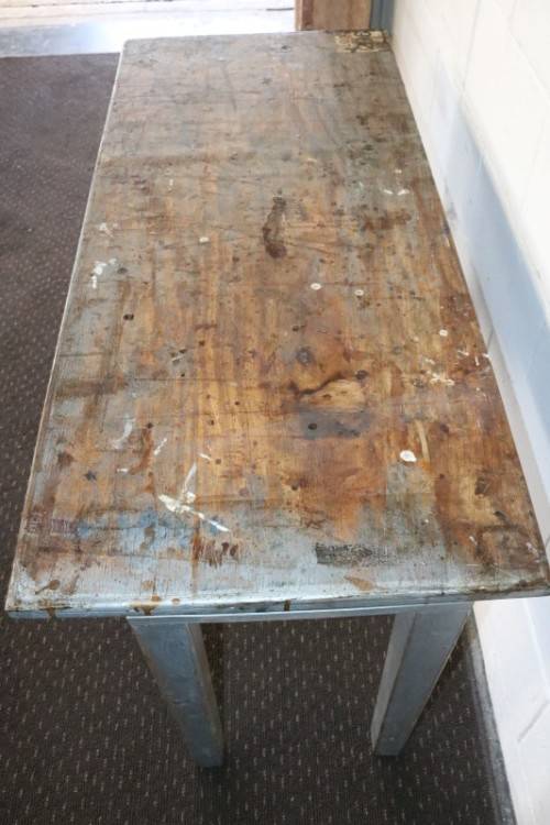 Two amazing desks/ work benches - perfect to repaint or restoration projects - bid/ table RS17Sale