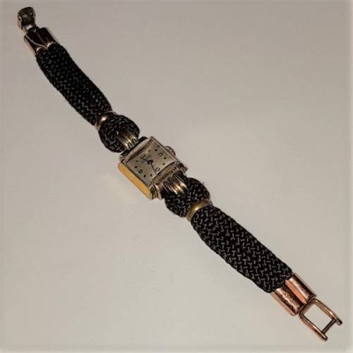 An incredible vintage Swiss made W. Allermann Montreux "Fond Acier" Inoxydable ladies wrist watch