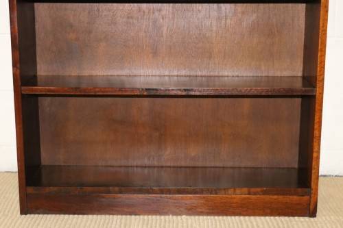 A wonderful Art Deco imbuia bookcase/ display cabinet with loads of shelf space - amazing!