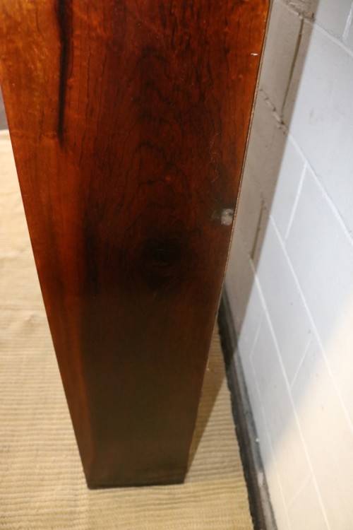 A wonderful Art Deco imbuia bookcase/ display cabinet with loads of shelf space - amazing!