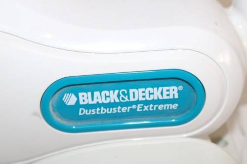 A very useful Black & Decker 7.2V "Dustbuster Extreme" hand-held wet and dry cordless vacuum cleaner