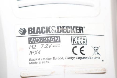 A very useful Black & Decker 7.2V "Dustbuster Extreme" hand-held wet and dry cordless vacuum cleaner
