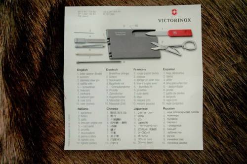 An awesome collectable Victorinox 125 year anniversary Special Edition Swiss Card knife & wallet