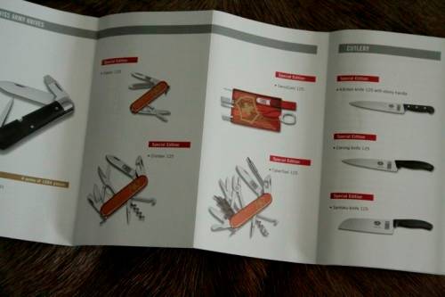 An awesome collectable Victorinox 125 year anniversary Special Edition Swiss Card knife & wallet