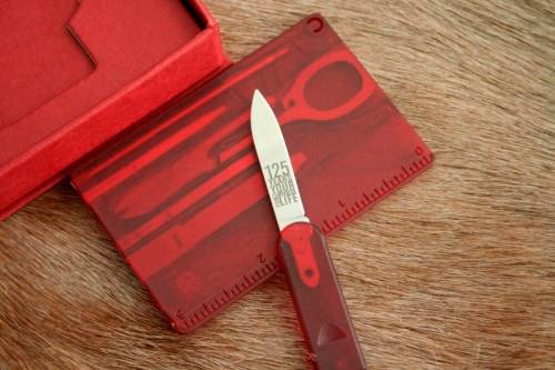 An awesome collectable Victorinox 125 year anniversary Special Edition Swiss Card knife & wallet