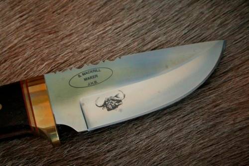 **RS17** A rare limited edition original S. Mackrill custom made African Big Five hunting knife set
