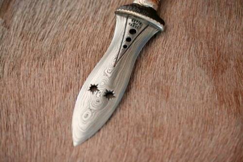 Discounted!!! Spectacular hand made Kevin & Heather Harvey 1/4 scale West African Kuba Knife