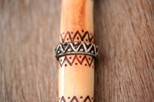 Discounted!!! Spectacular hand made Kevin & Heather Harvey 1/4 scale West African Kuba Knife