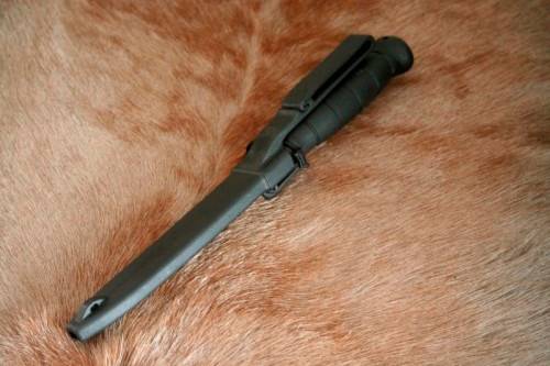 An awesome original Austrian made (Black) Glock 78 Tactical-Survival knife in its sheath/ scabbard