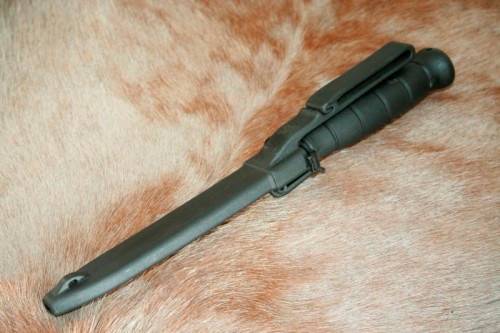 An awesome original Austrian made (Black) Glock 78 Tactical-Survival knife in its sheath/ scabbard